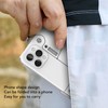 Soft Ball Shooting Toy Foldable Phone Shaped Long Range Ball