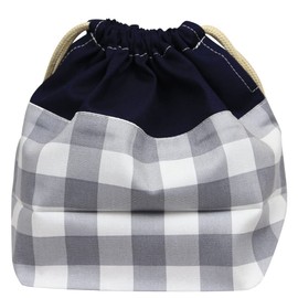 HOPPE Drawstring M, Kindergarten, Kindergarten, School Entrance Preparation, School Entrance Goods, Lunch Box, Drawstring Bag, Drawstring Bag, For Lunches, Kids, Durable, Boys, Girls, Kindergarten,