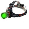 LUXNOVAQ Rechargeable Green Light Headlamp, Ultra-Bright LED Hunting Headlamp, Zoomable