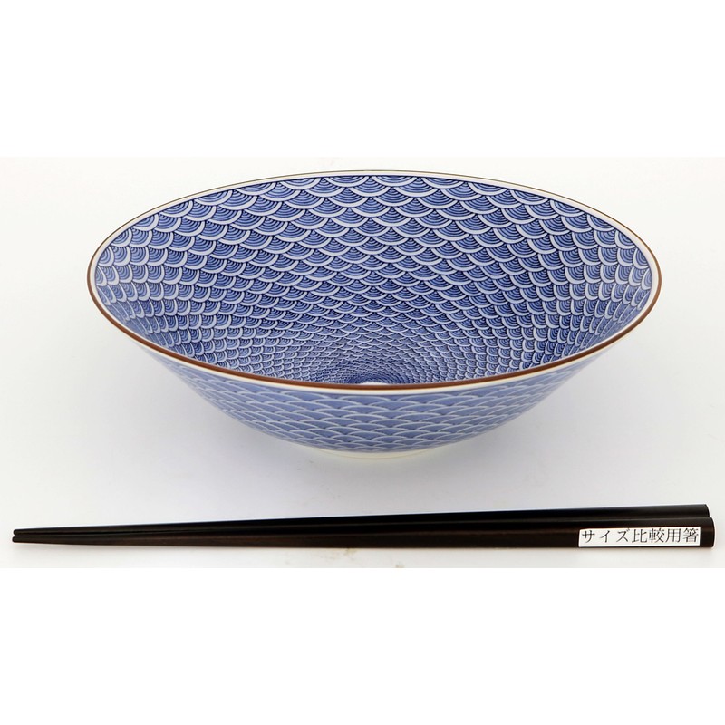 Hasami midō Cotta Large Vase (Cosmetic Box, 50-Pack) Seigaiha 尽si
