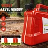 Dual-Chamber Chainsaw Fuel and Bar Oil Can, Portable 2-in-1 Refueling