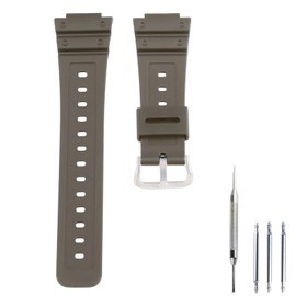 Czjiaqh Resin watch strap compatible with Casio 10512401 DW-5600 G-5600E G-5700 GW-M5600 GW-M5610 GLX-5600 10323536 GW-5000 outdoor sports rubber watch band men's and women's wristbands and bracelet accessories (Army green)