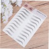 SAFIGLE 2Pcs Eyebrow Stickers Realistic Artificial Eyebrow Transfer Tool for