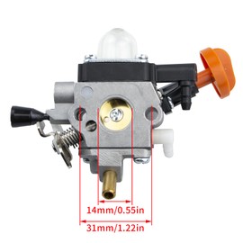 KELKONG Carburetor compatible with STIHL Trimmer Brushcutter FS91R FS91 FC91 FS111 FC111 KM91R KM111R HT102 FC96 with Air Filter Kit 4180-120-0615 Carb