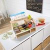 Melissa & Doug Wooden Slice & Stack Sandwich Counter with