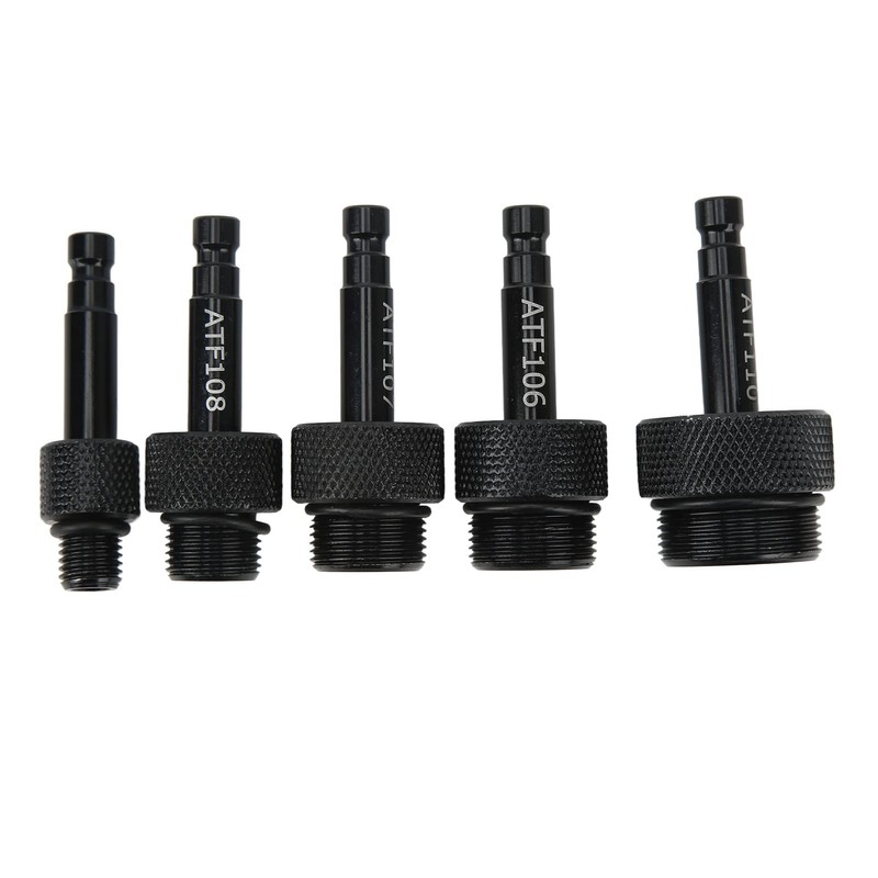 13pcs ATF Filler Adapter Carbon Steel Traon Oil Refill Fluid
