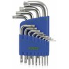 13PC TORX STAR TORQUE KEY & HOLDER SET SHORT SECURITY