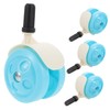 Gatuida 4pcs Silent Replacement Caster Wheels for Walkers Noiseless Wheel