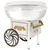 Cotton Candy Machine Kit - White Retro Cotton Candy Maker,