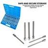 Neiko 10079A Extra Long Allen Hex Bit Socket Set, 18