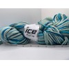 Bulky Wool Hand Paint Yarn Blues, Turquoise, Seafoam - 100%