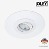 Compensation panel for recessed spotlights, diameter 15 cm, with spring