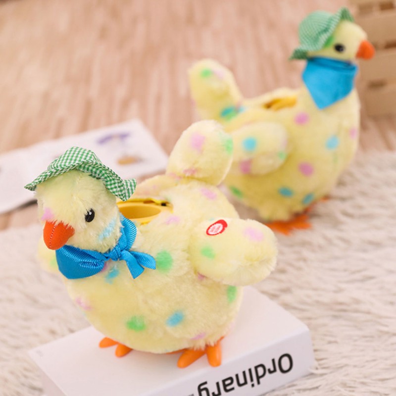 Stuffed Animal Laying Hens Will Lay Eggs Hens Funny Electric