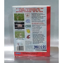 Factory Sealed SEGA SPORTS GENESIS COLLEGE Football National Championship II New