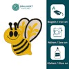 Bee Bumble Bee Sew-On Iron-On Patch Iron-On Patch Size 6.6
