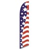 American Glory USA Feather Banner Flag, Replacement Flag Only