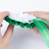 Green Irish Shamrock Rosette Badges St Patricks Day Accessories Fancy