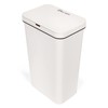 SIMPLI-MAGIC 79502 13 Gallon Touchless Sensor Trash Can, Rectangle Garbage