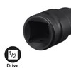 sourcing map 1/2" Drive x T45 Torx Bit Socket, S2
