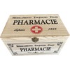 khevga Storage Box with Lid: Wooden Box for Medication, Decoration