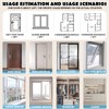 Bantie 40FT Weather Stripping Door Seal - Self Adhesive Weather