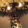 RADIANCE goods Tiffany-Style 3 Light Victorian Double Lit Table Lamp