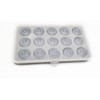 Bequilter 15pcs/Box Plastic Bobbins #163131 Compatible with Singer Touch n