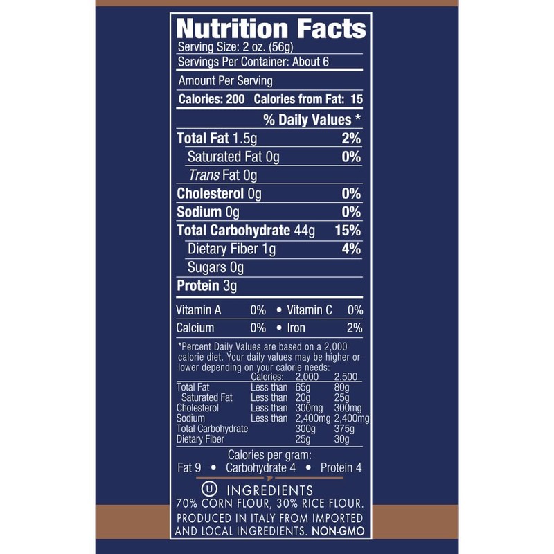 DeLallo Gluten Free Orzo Pasta, Made with Corn & Rice,