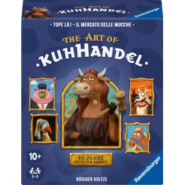 Ravensburger 23025 - Kuhhandel 40th Anniversary Edition - Card Game from 10 Years, Game for Children, Adults and Families, for 3-5 Players