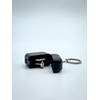 Ring Case with Keychain – Portable Velvet Jewelry Box for