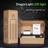 DragonLight 60W Corn LED Light Bulb Fanless (200 Watt Metal