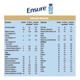 Ensure Clásico 24 Pack Vainilla, Bebida, Vitaminas Vainilla