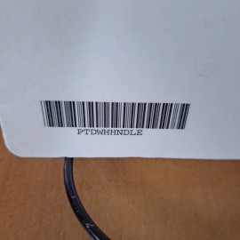 Pella NOS Pella ProLine Tilt Double Hung White Window Sash Lift Handle Sealed