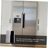 jojofuny Refrigerator Handle Covers 4 Pack for Kitchen Appliances Black