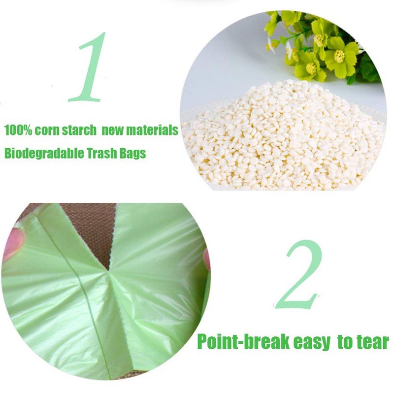 Trash Bags Biodegradable, Strong Rubbish Bags, Trash bags Recycling &