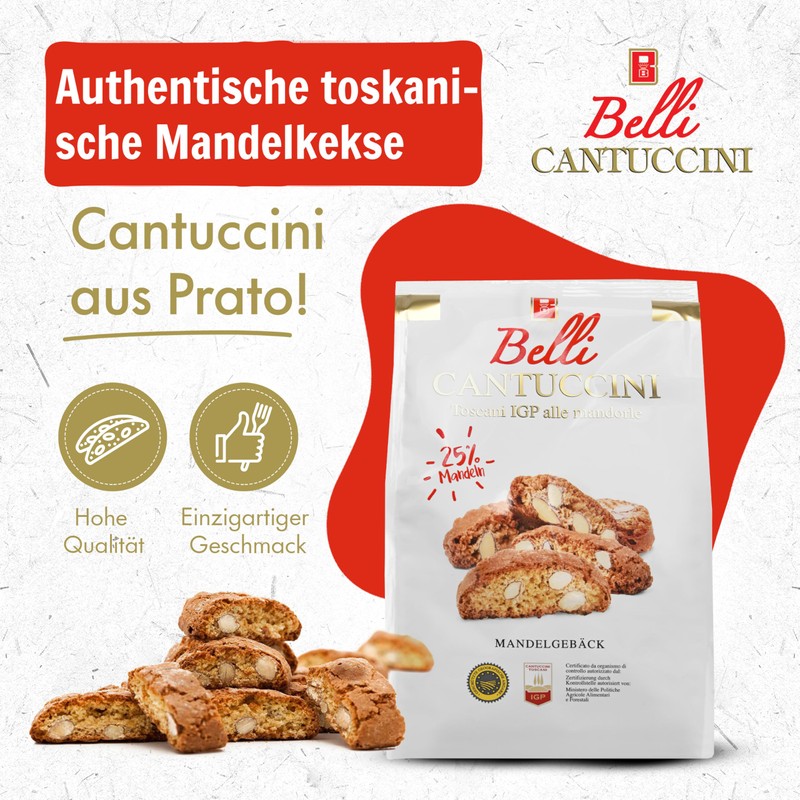 Prato Belli Cantuccini, 250 g