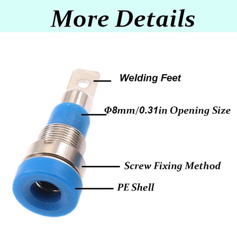 Banana Jack Socket 4mm Banana Jack Socket Panel Mount Banana