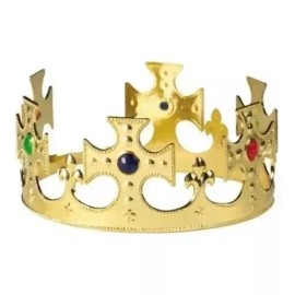 RIVERSOFY 6 Coronas De Rey Mago Niños Fiestas Eventos Ajustables