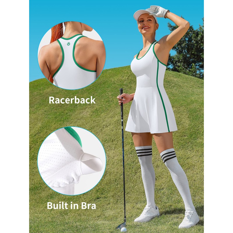 ATTRACO Tennis Dress for Women with Shorts Underneath and Pockets