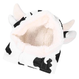 balacoo Cow Hat, White, Medium Breeds, Hat, Pet Apparel, for Dogs