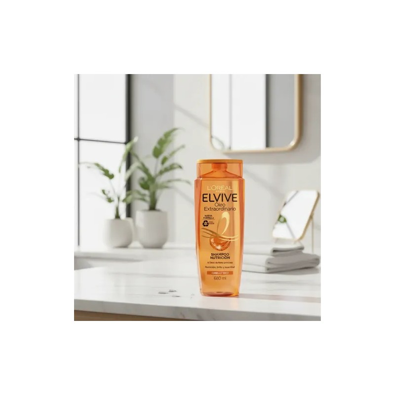 L Oréal Shampoo Nutricion Oleo Extraordinario Elvive 680 Ml