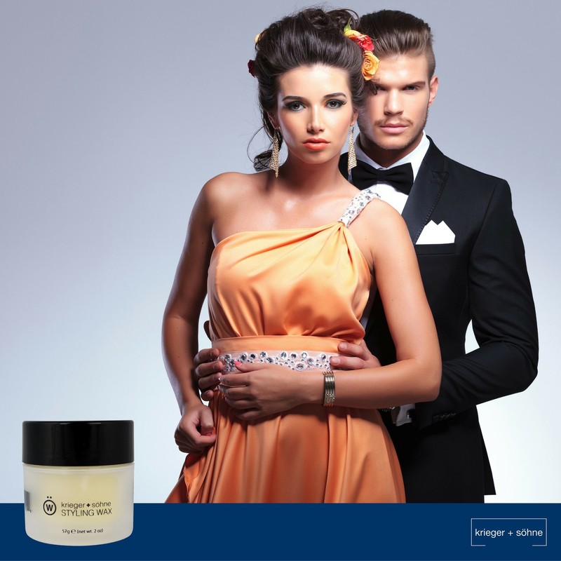 Premium Styling Wax For Men - K+S Salon Quality Hair