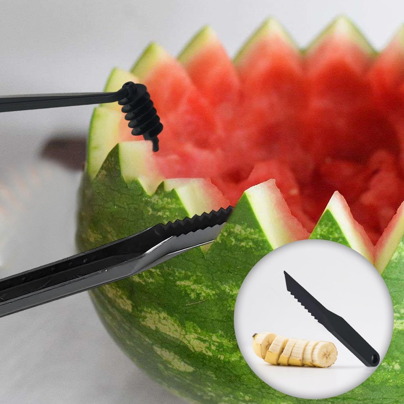 Kitchen Spiral And V-Shaped Tools, Blade Julienne Cutter,Fruit Shape Cutters,Multifunctional