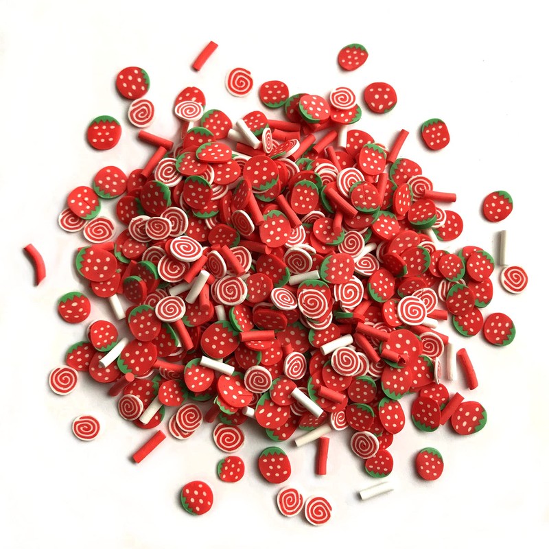 Buttons Galore Sprinkletz, Tiny Polymer Clay Embellishments for Crafts, Scrapbooks,