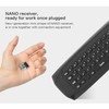 Voice Remote Control Replacement Backlight Double Sided 2.4G Wireless Remote