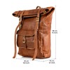 BERLINER BAGS Vintage Genuine Leather Backpack Leeds, Travel Backpack, Laptop