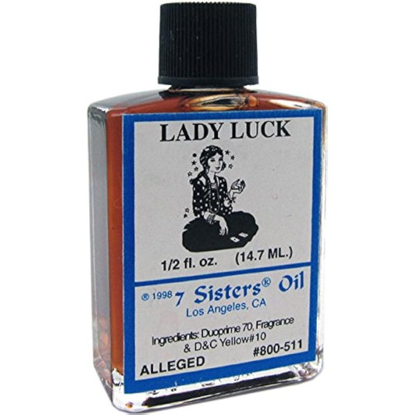 7 Sisters of New Orleans Perfumed Anointing Oil - Lady Luck 1/2oz