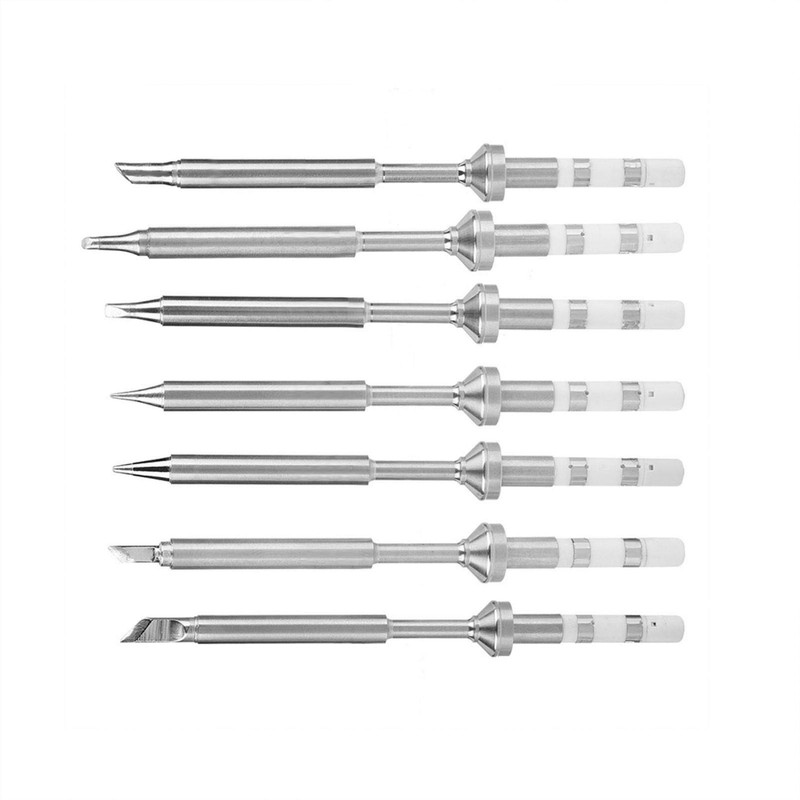 TS100 Soldering Iron Set with Stainless Steel Soldering Tips Replacement