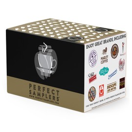 Crazy Cups Flavored Coffee Pods Variety Pack for Keurig K Cups Brewers, Assorted Flavored Coffee Sampler, 80 Count