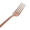 Argon Tableware Stainless Steel Dinner Forks - 19.5cm - Copper